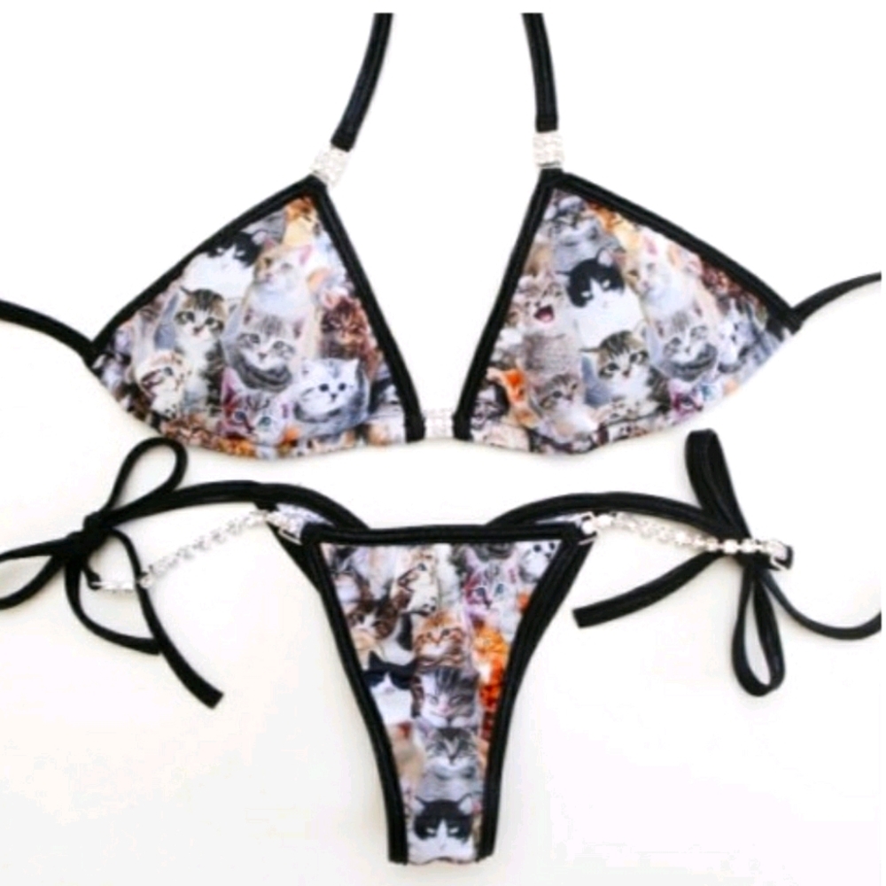 Angel Competition Bikinis Posing Suit